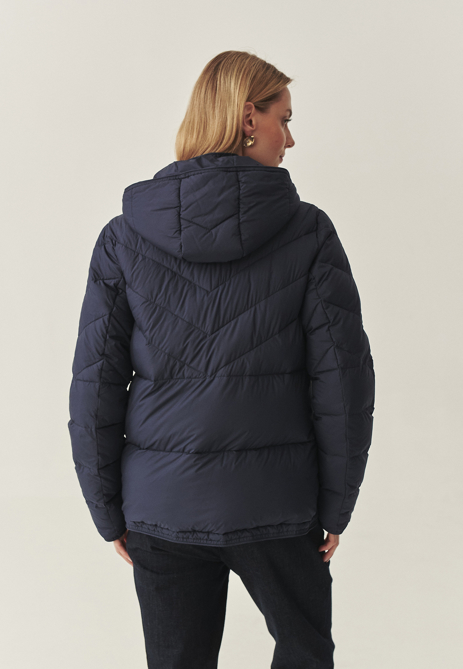 JACKET DE IARNĂ CU GLUGĂ - SAMORI JACKET DE IARNĂ CU GLUGĂ - SAMORI BLEUMARIN 114981