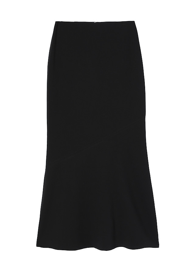 ELEGANCKA TKANINOWA SPÓDNICA MAXI — PALOMA 3 ELEGANCKA TKANINOWA SPÓDNICA MAXI — PALOMA 3 CZARNY 4