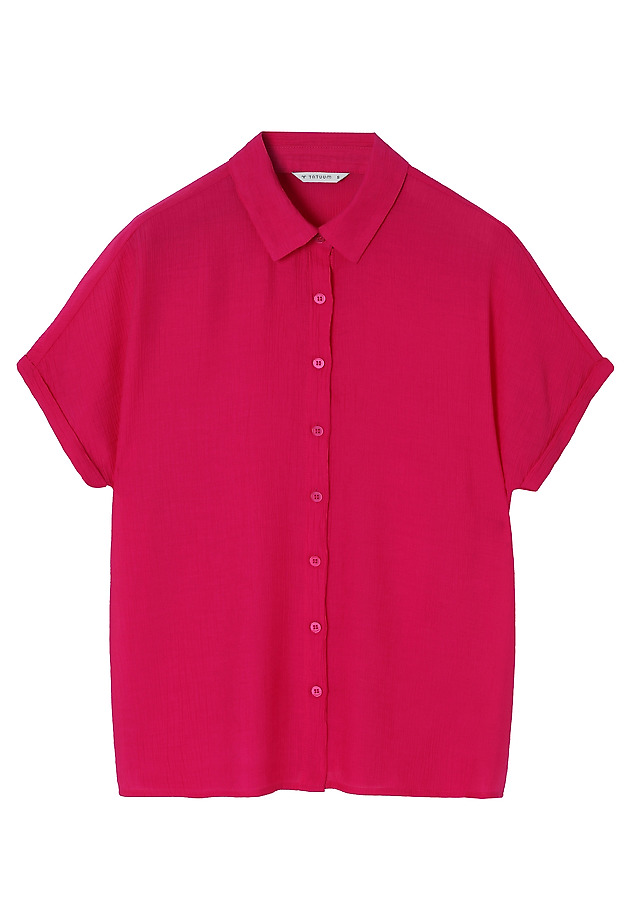SHORT-SLEEVED WOVEN SHIRT - ZARIA SHORT-SLEEVED WOVEN SHIRT - ZARIA RÓŻOWY 6