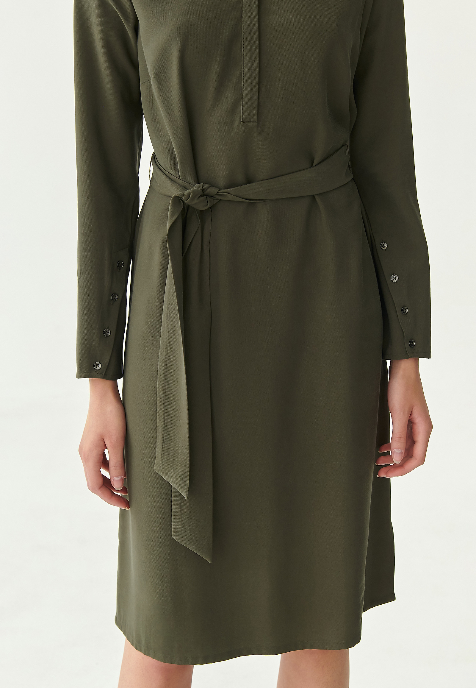 DOPASOWANA SUKIENKA DAMSKA SARDYNIA DOPASOWANA SUKIENKA DAMSKA SARDYNIA KHAKI 81074