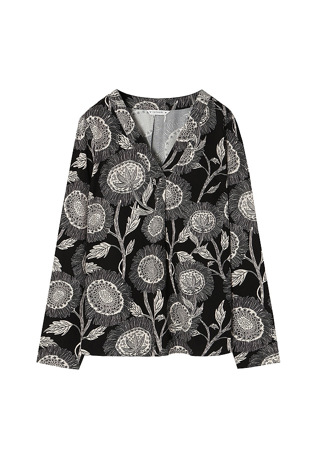 DAMSKA BLUZKA Z MOTYWEM KWIATOWYM KARIWA DAMSKA BLUZKA Z MOTYWEM KWIATOWYM KARIWA MULTIKOLOR 5