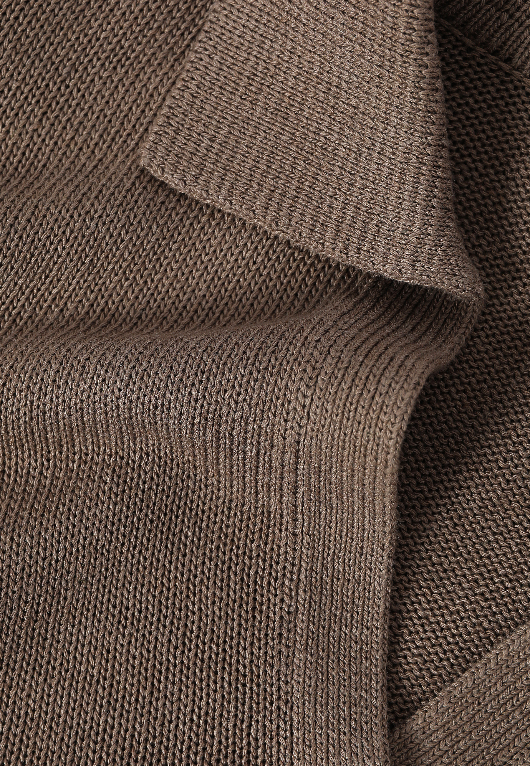 SWETER Z DOMIESZKĄ LNU - IVA BEŻOWY 2