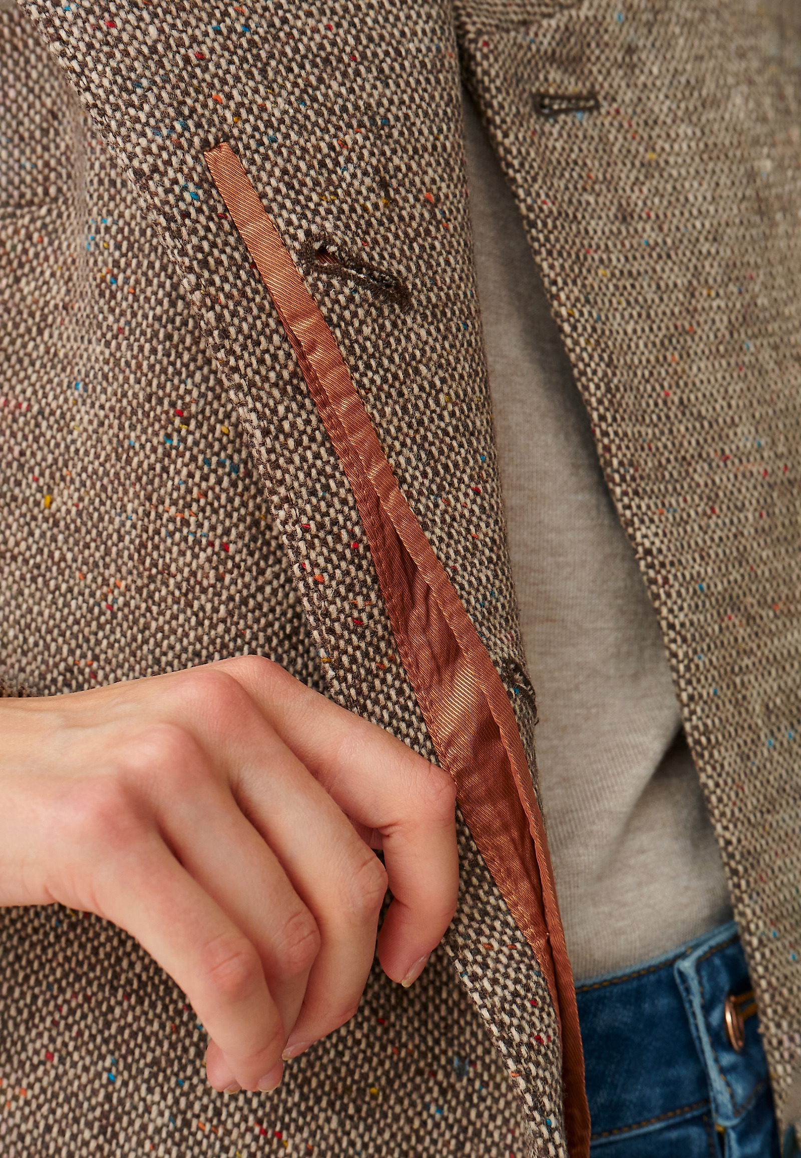 JESIENNY PŁASZCZ DAMSKI TKANINOWY VADIKA 1 JESIENNY PŁASZCZ DAMSKI TKANINOWY VADIKA 1 BRĄZOWY 91441