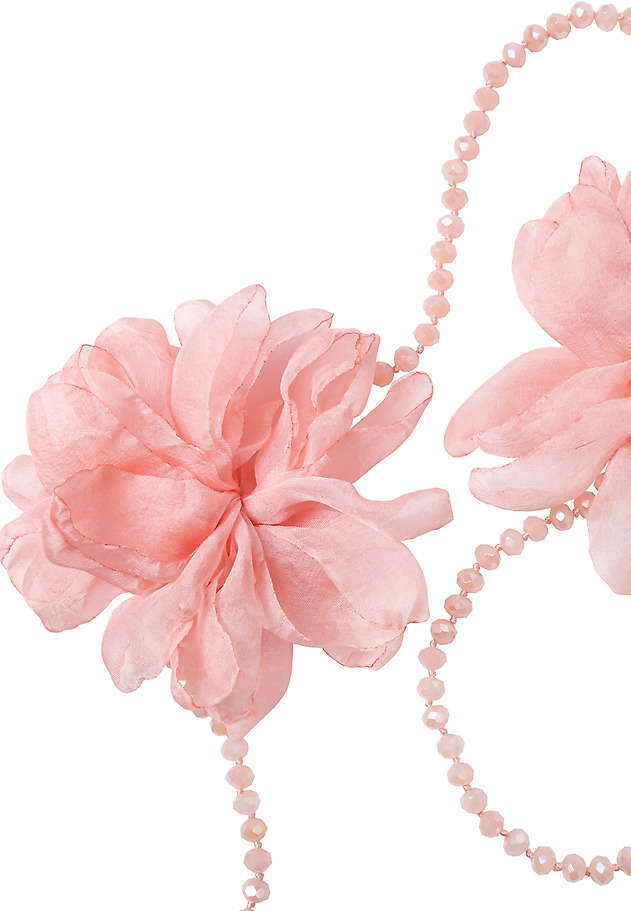 WOVEN FLOWER PENDANT — FLOWINA 2 WOVEN FLOWER PENDANT — FLOWINA 2 RÓŻOWY 3