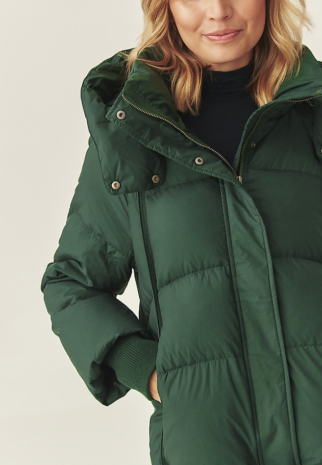 JACKETĂ DE IARNĂ CU GLUGĂ - SOWA JACKETĂ DE IARNĂ CU GLUGĂ - SOWA VERDE 8