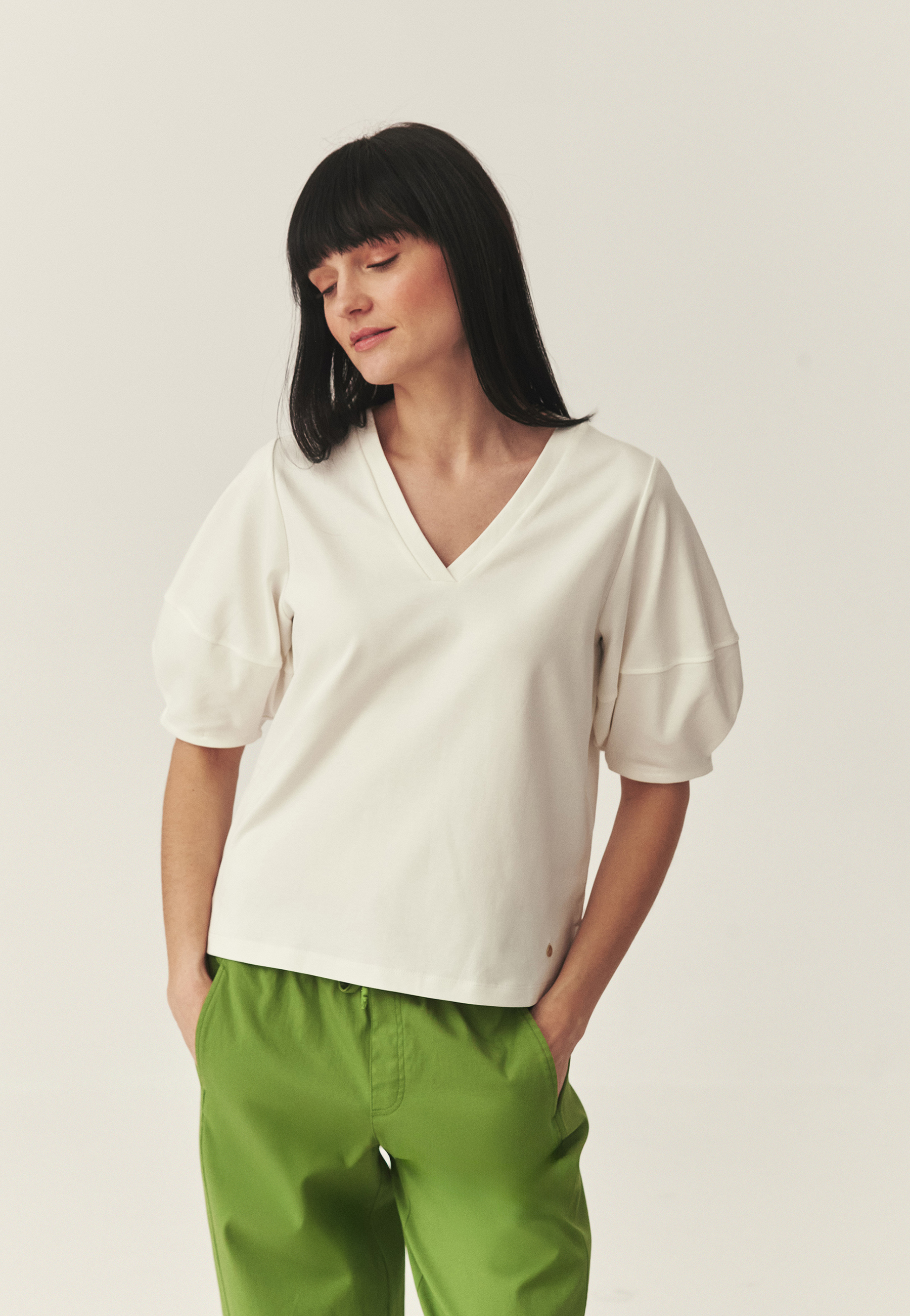 BLÚZKA S BALÓNOVÝMI RUKÁVMI – BEESA 1