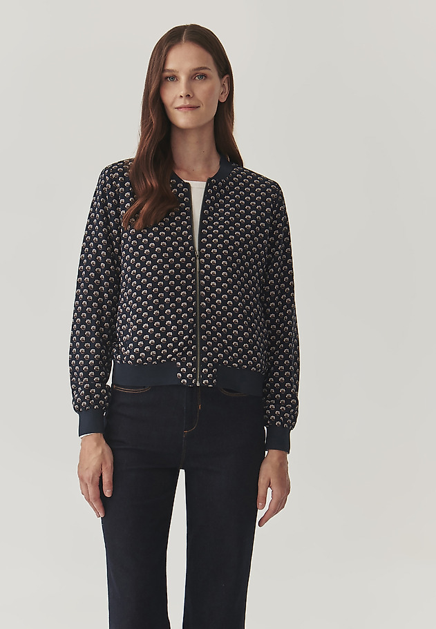 ŽENSKA JAKNA BOMBER - BAMBINA ŽENSKA JAKNA BOMBER - BAMBINA VEČBARVNA 3