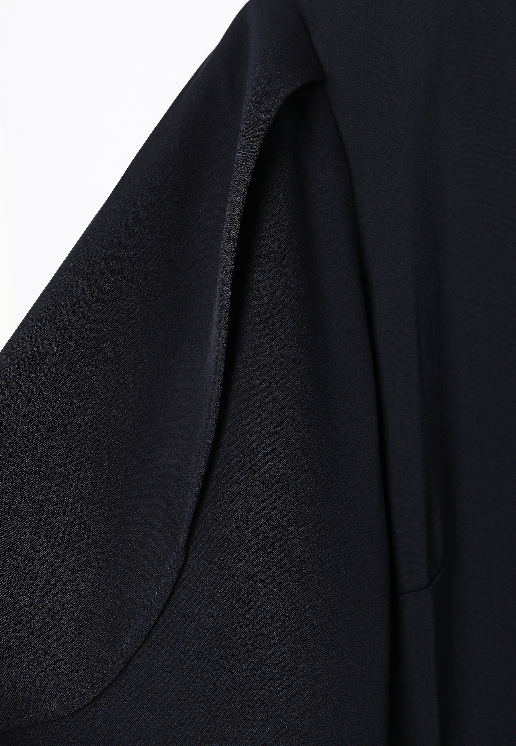 SATIN MIDI DRESS - FLORITA NAVY BLUE 2