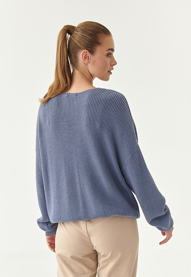 SOFT LADIES' JUMPER SELA SOFT LADIES' JUMPER SELA BLUE 2