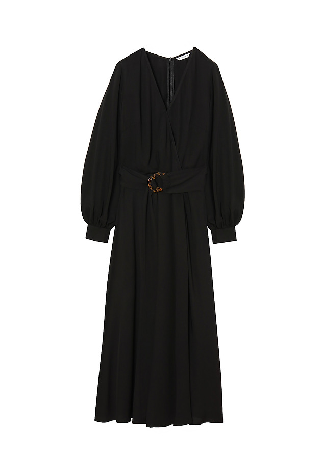 MIDI DRESS MOVA MIDI DRESS MOVA BLACK 6