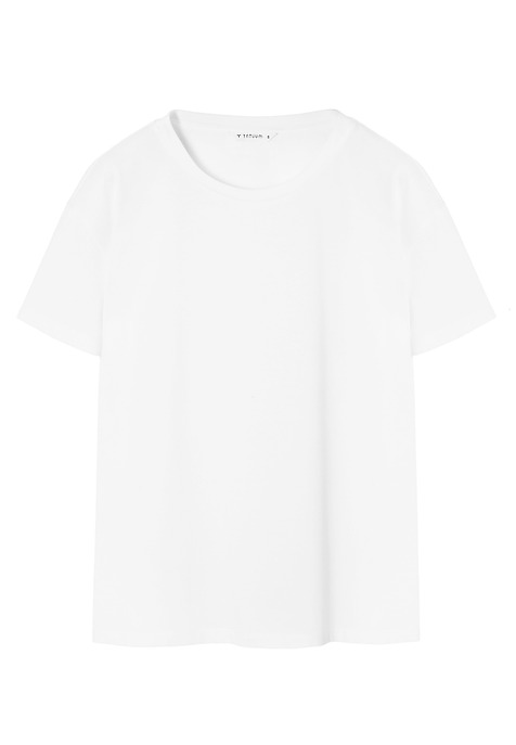OVERSIZE COTTON T-SHIRT — CARLA WHITE 2