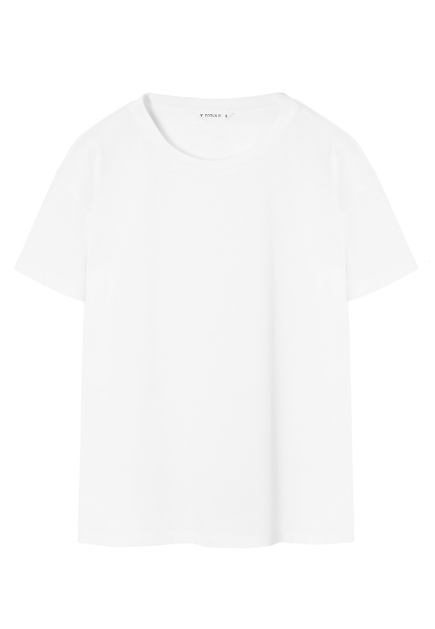OVERSIZE COTTON T-SHIRT — CARLA OVERSIZE COTTON T-SHIRT — CARLA BIAŁY 8
