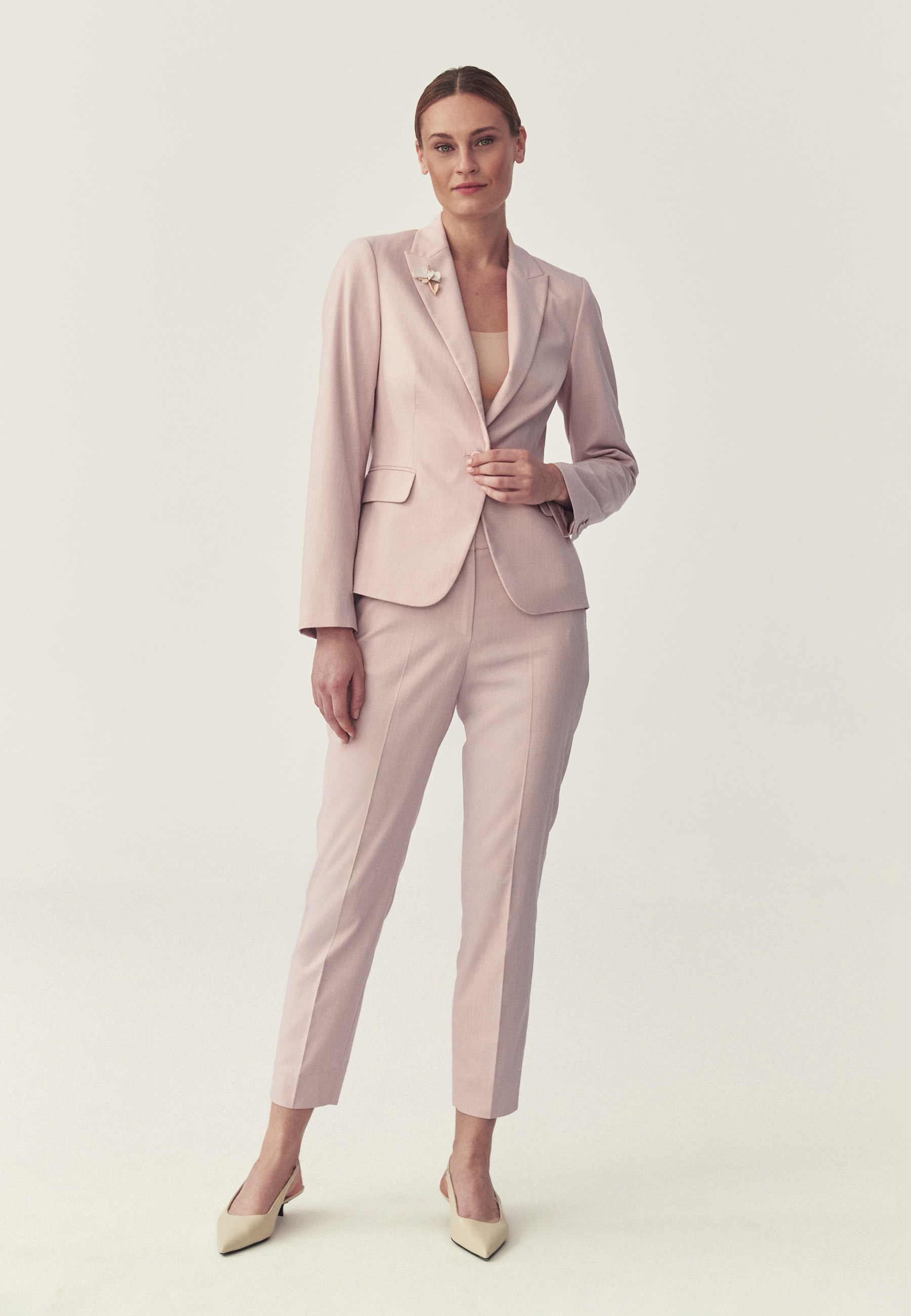 GARNITUROWE SPODNIE Z WISKOZĄ LENZING™ ECOVERO™ - KOLIA 9 RÓŻOWY 2