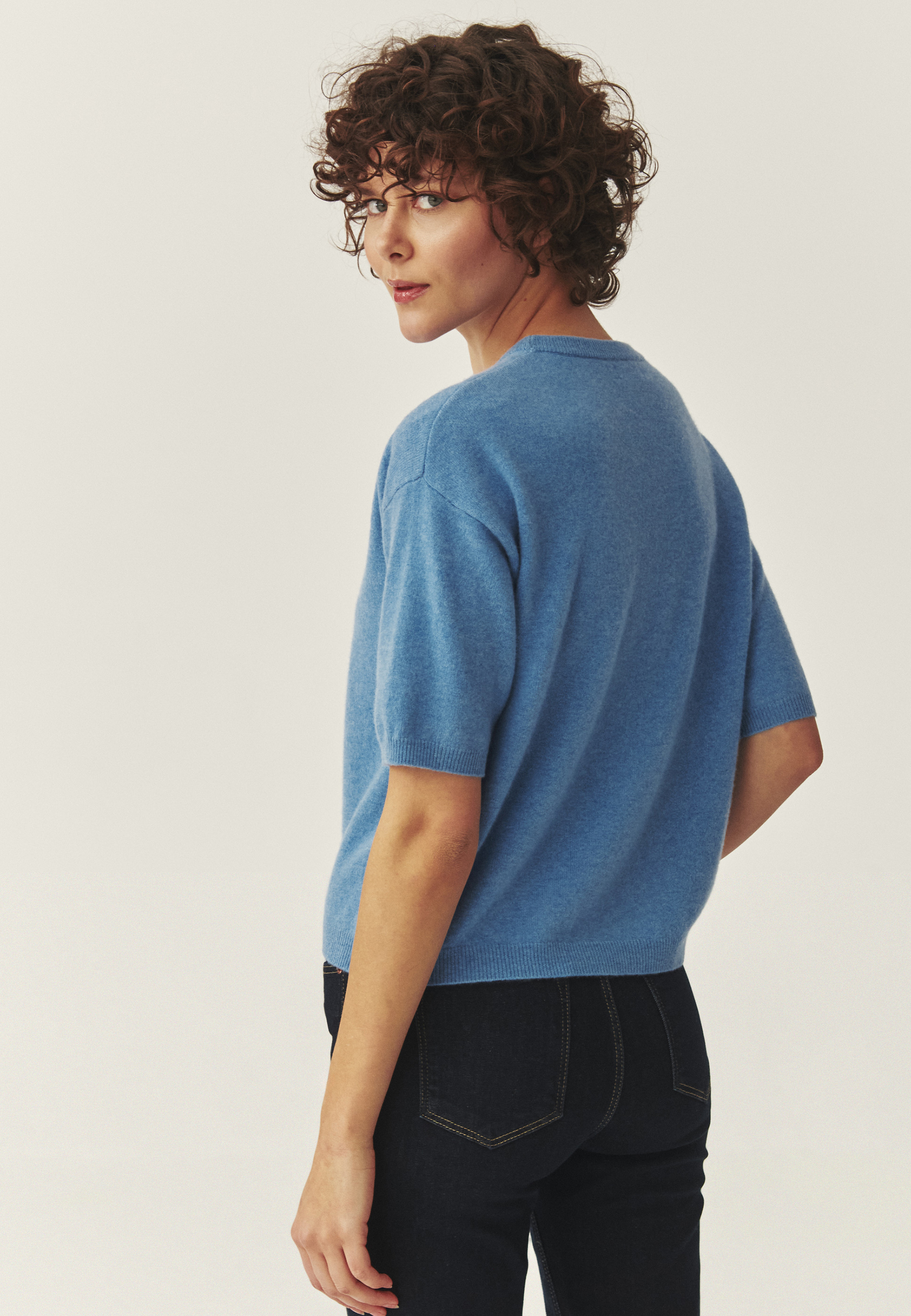 pulovăr pentru femei ASH ALBASTRU 2