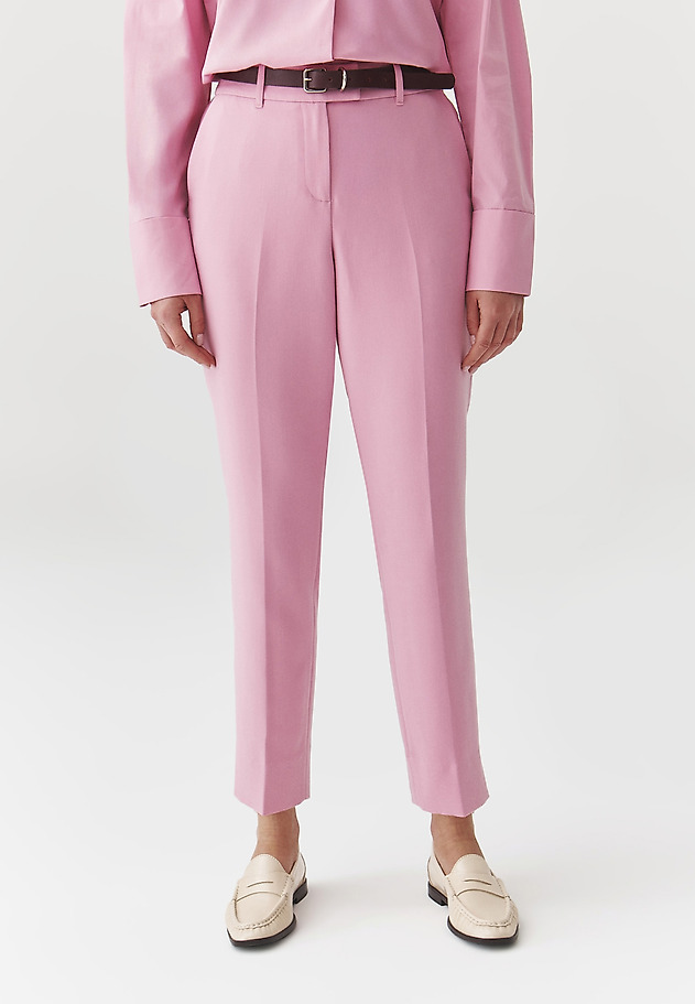 SUIT TROUSERS — RIMI SUIT TROUSERS — RIMI RÓŻOWY 2