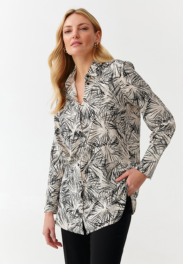 LONG PATTERNED LADIES’ SHIRT - MALIBU 3 LONG PATTERNED LADIES’ SHIRT - MALIBU 3 MULTIKOLOR 3