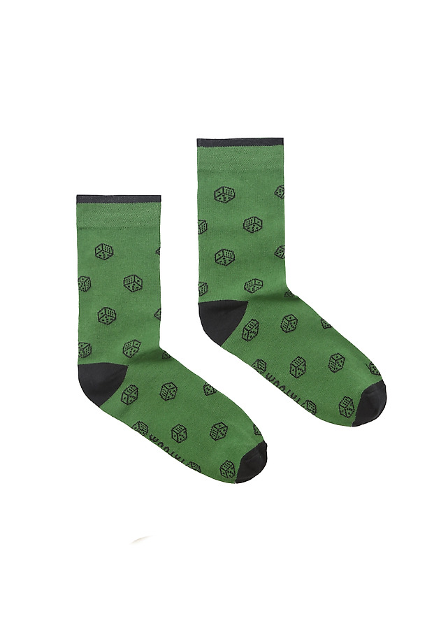 MEN'S SOCKS FRANCO AW22 9 MEN'S SOCKS FRANCO AW22 9 KHAKI 1