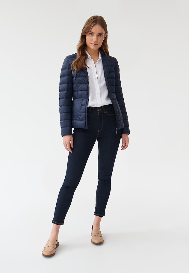 LADIES’ PUFFER JACKET FLATKO LADIES’ PUFFER JACKET FLATKO GRANATOWY 2