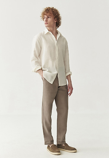 MEN'S LINEN TROUSERS - ELIO MEN'S LINEN TROUSERS - ELIO