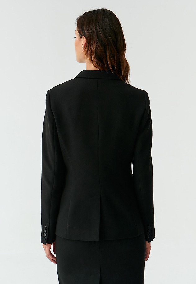 LADIES’ CLASSIC BLACK BLAZER KAREMA LADIES’ CLASSIC BLACK BLAZER KAREMA CZARNY 4