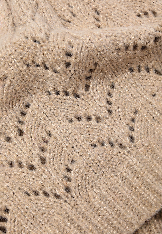 LADIES’ KNITTED BEANIE – TAPELA LADIES’ KNITTED BEANIE – TAPELA BEŻOWY 3
