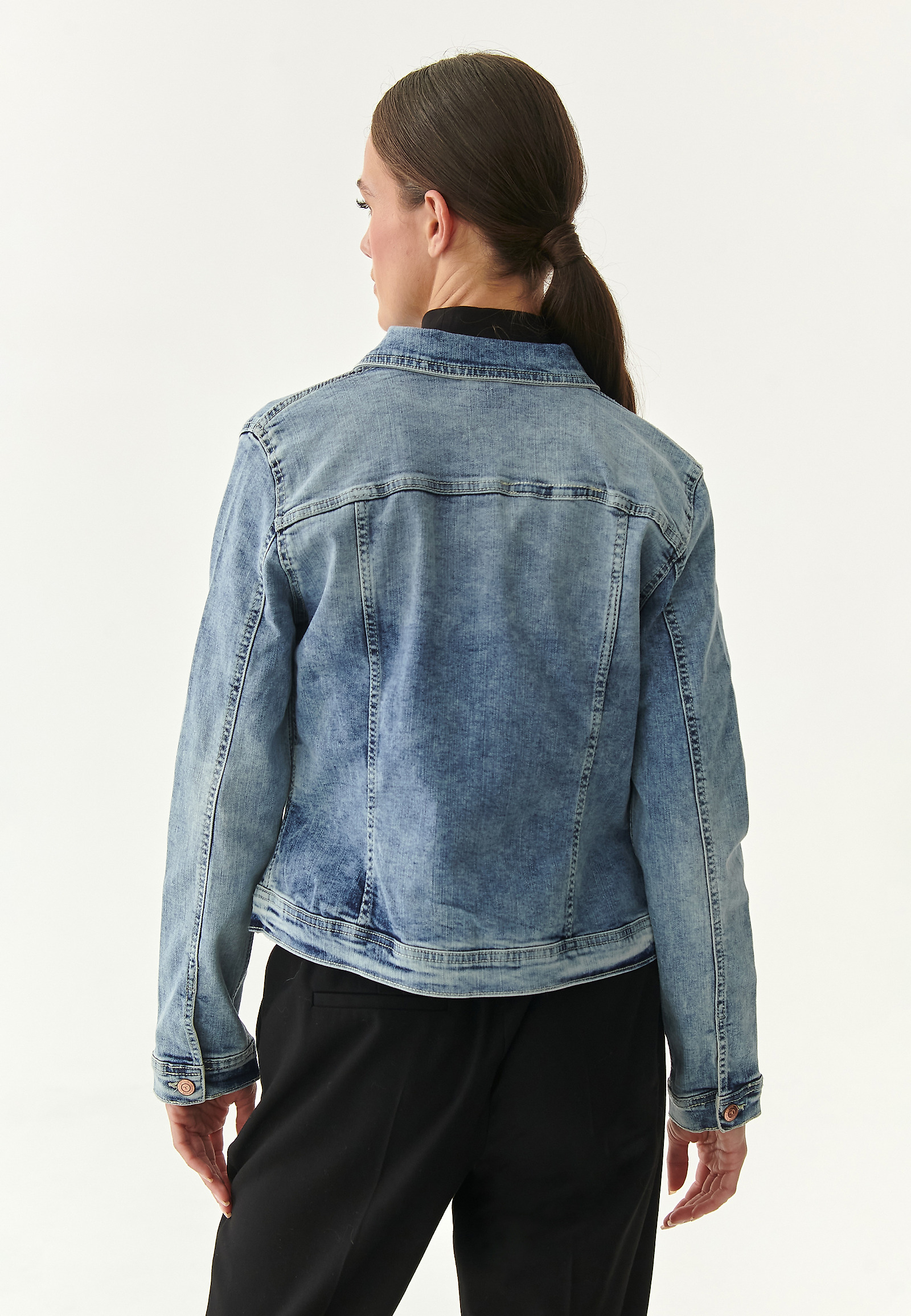 LADIES' DENIM JACKET BESKA LADIES' DENIM JACKET BESKA BLUE 79821