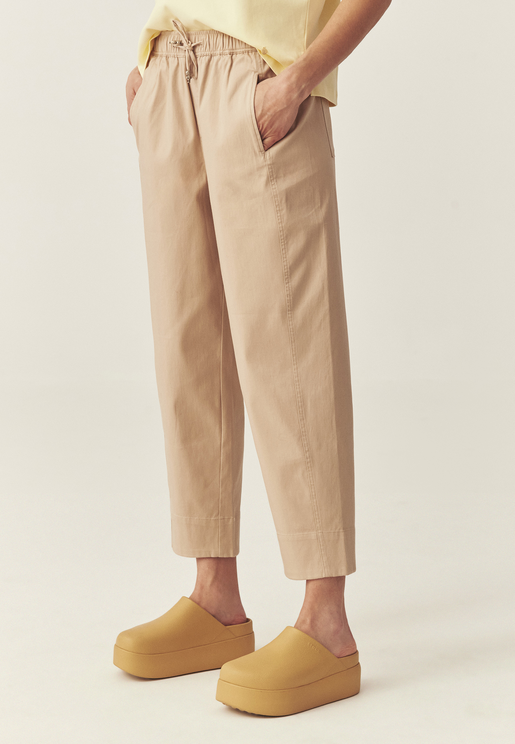 spodnie damskie tkaninowe SERDI 1