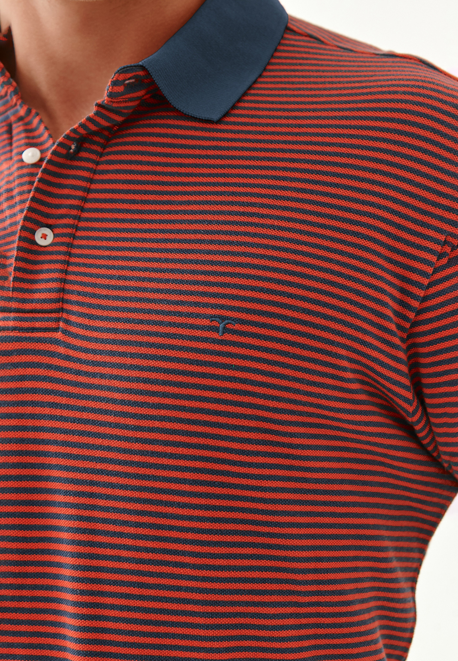 PÁNSKÁ BAVLNĚNÁ POLO KOŠILE JAY 7 PÁNSKÁ BAVLNĚNÁ POLO KOŠILE JAY 7 ČERVENÁ 78067