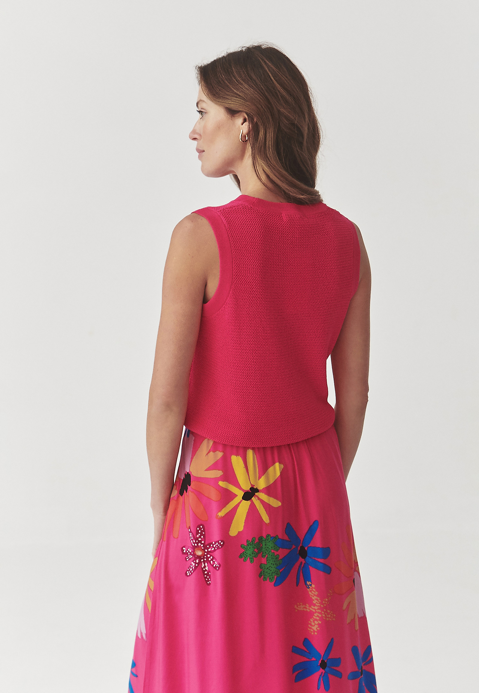 LADIES’ SLEEVELESS BLOUSE - FAYA LADIES’ SLEEVELESS BLOUSE - FAYA PINK 97963
