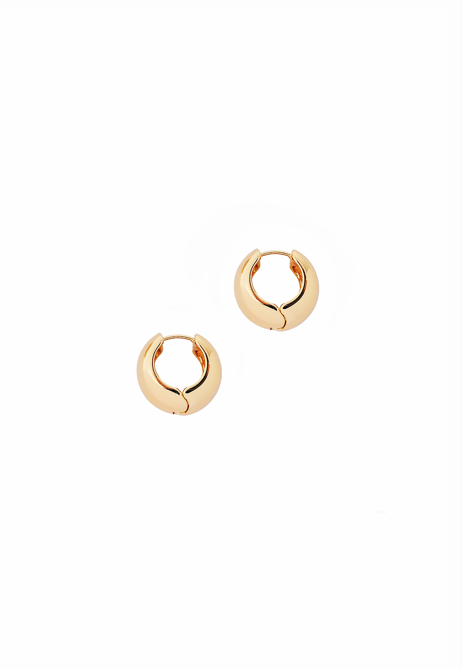 CLASSIC ROUND EARRINGS - KELIA 1 CLASSIC ROUND EARRINGS - KELIA 1 GOLD 104173