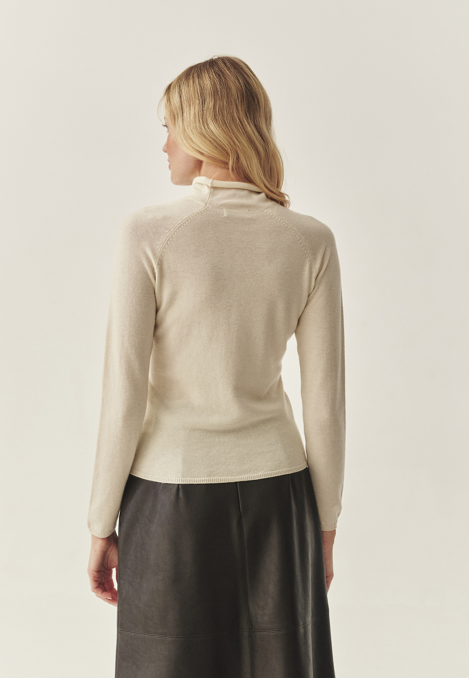 MULESING-FREE WOOL GOLF - MONROE MULESING-FREE WOOL GOLF - MONROE BEIGE 117431
