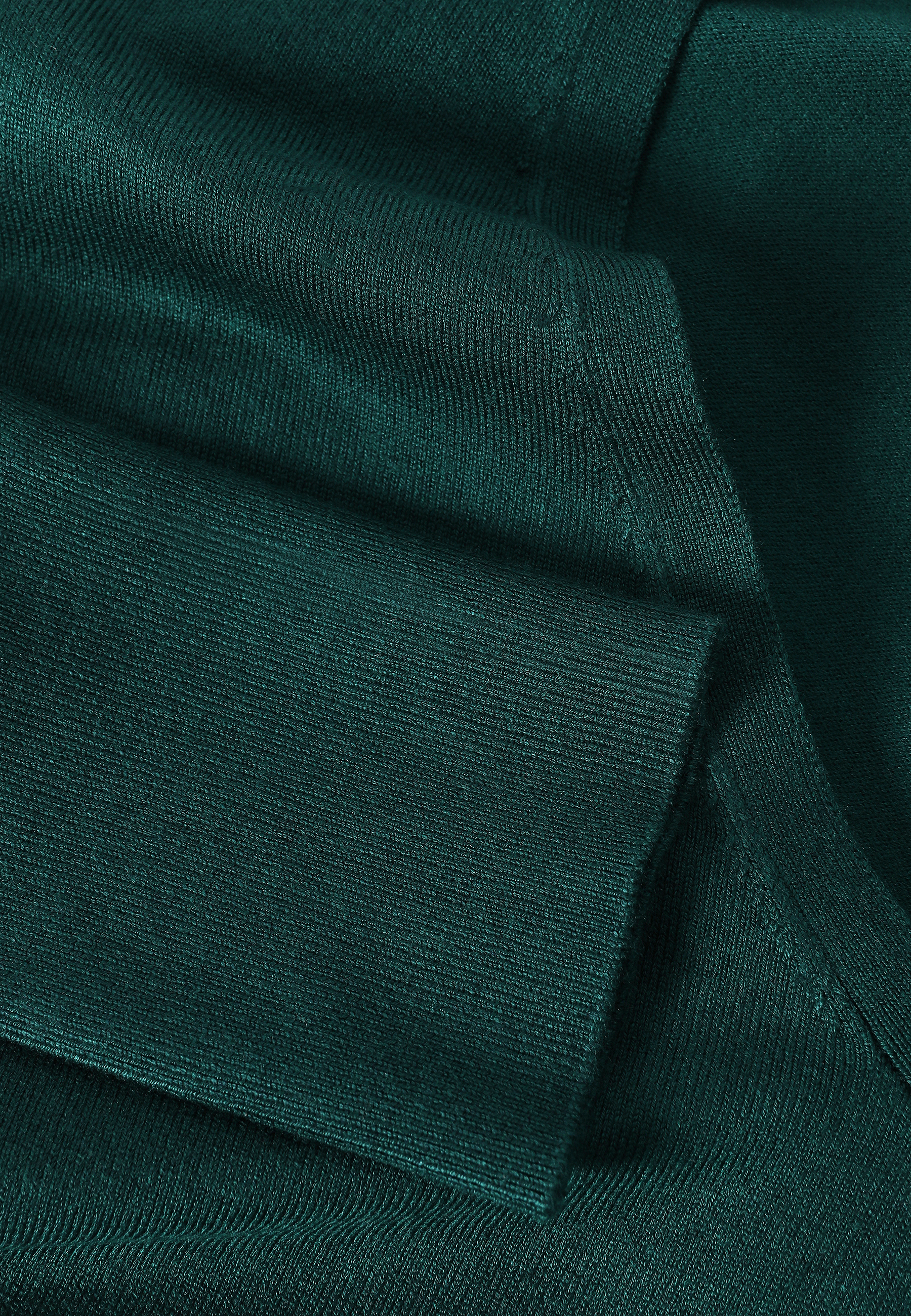 KLASYCZNY SWETER Z WISKOZĄ LENZING™ ECOVERO™ - NICOLLA ZIELONY 2