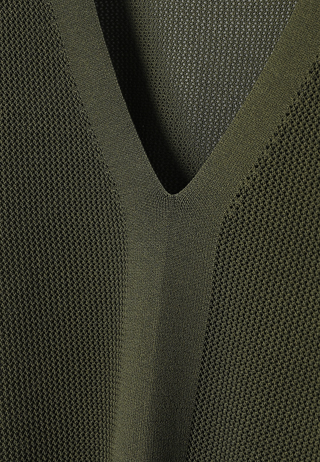 KNITTED BLOUSE WITH VISCOSE - TALA KNITTED BLOUSE WITH VISCOSE - TALA KHAKI 7