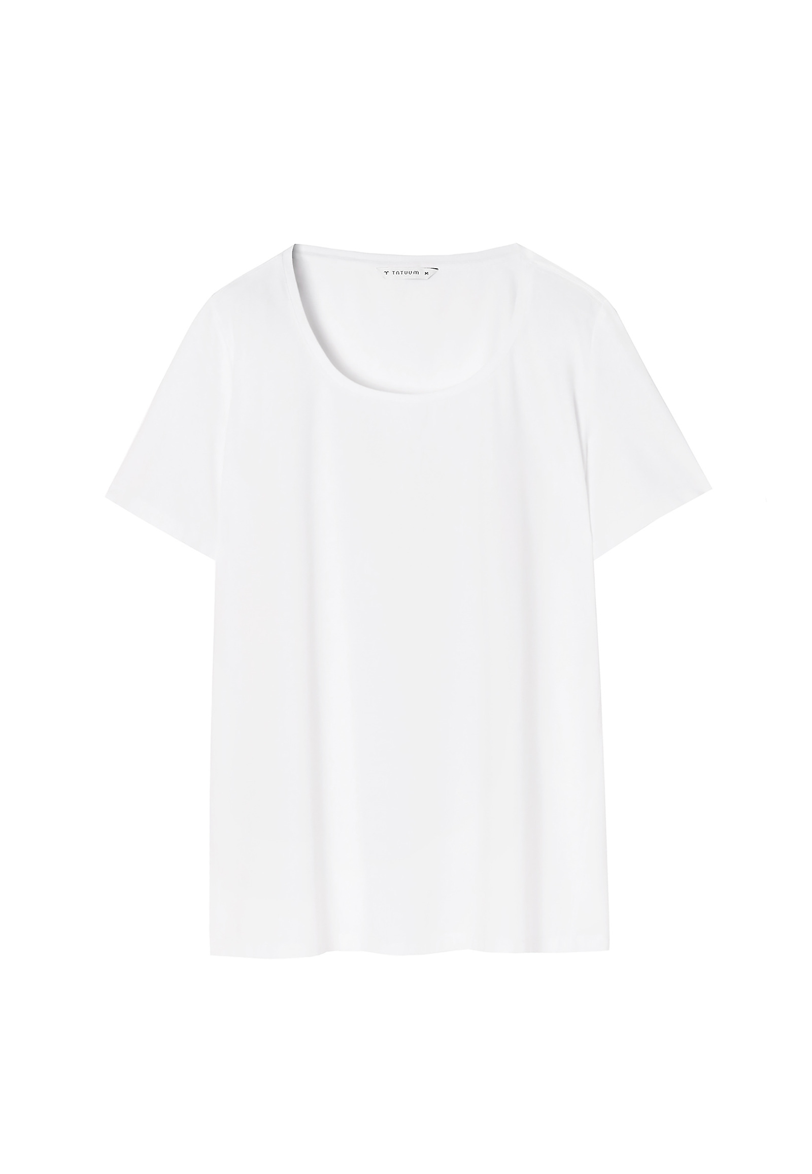 LADIES' KNITTED T-SHIRT AMO LADIES' KNITTED T-SHIRT AMO WHITE 77023