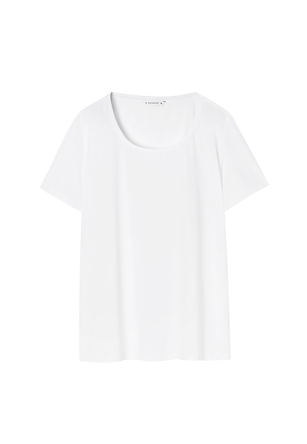 LADIES' KNITTED T-SHIRT AMO LADIES' KNITTED T-SHIRT AMO WHITE 5
