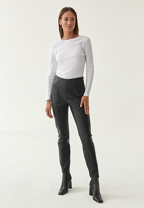 PANTALONI DE DAMĂ DERKO NEGRU 2