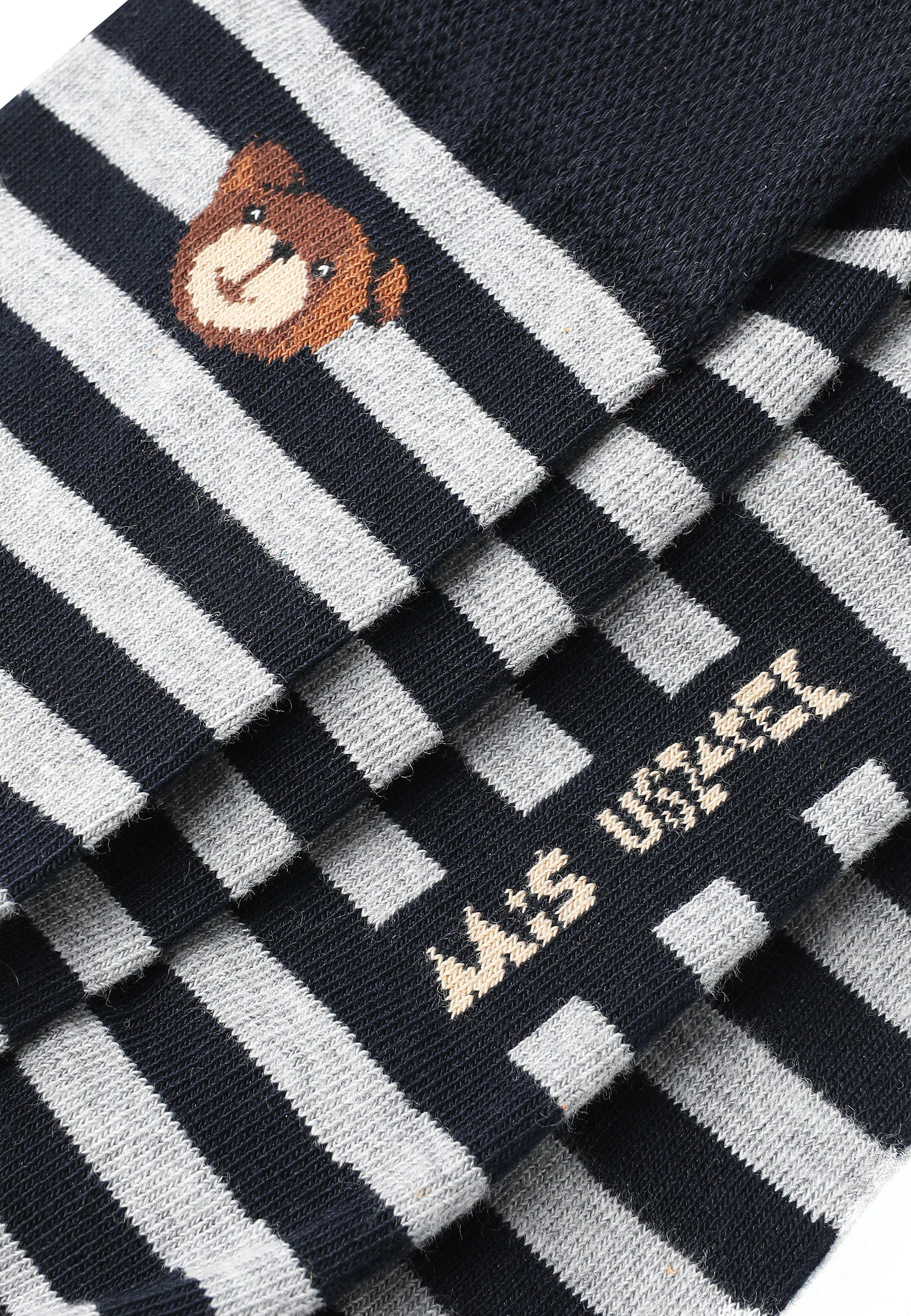 MĘSKIE SKARPETY Z MOTYWEM MISIA USZATKA - DAMIEN MULTIKOLOR 2