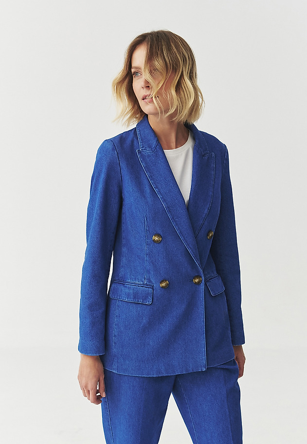 DENIM BLAZER — ADA DENIM BLAZER — ADA NIEBIESKI 4