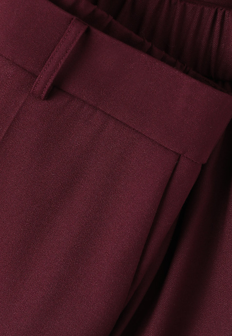 GARNITUROWE SPODNIE Z KANTEM - KOLIA 1 CZERWONY 2