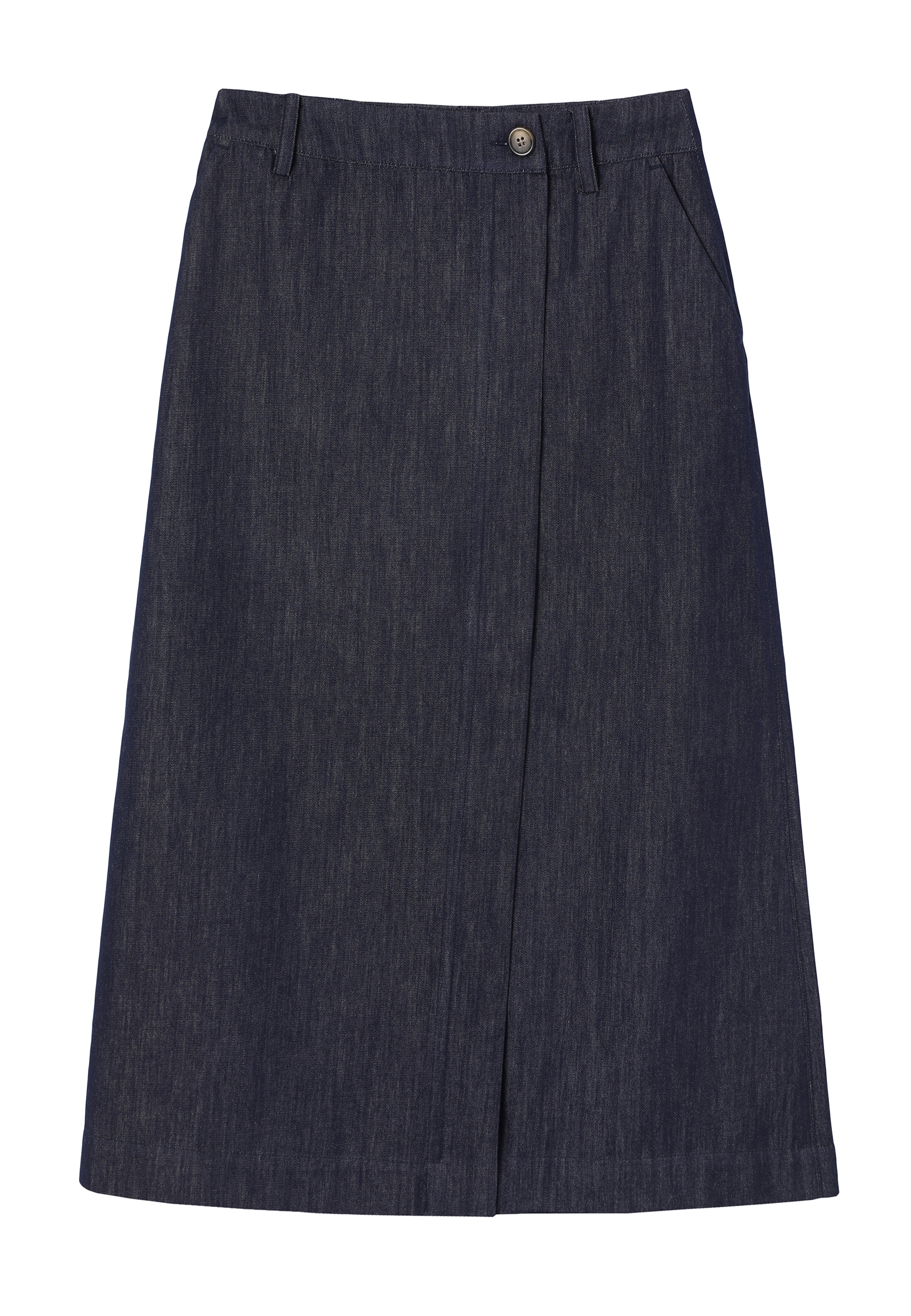 KOPERTOWA SPÓDNICA Z DENIMU - MERKEZINA