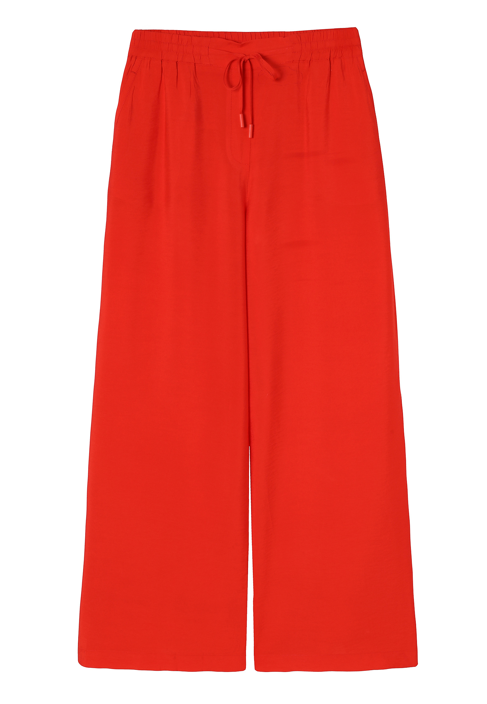 PANTALONI LARGI DIN VISCOZĂ - NAMALIKO 2 PANTALONI LARGI DIN VISCOZĂ - NAMALIKO 2 PORTOCALIU 113438