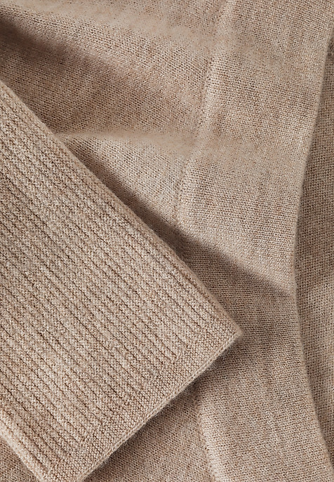 KÖZELI PULÓVER WOOL ÉS KASHMIRE KEVERÉKBŐL - PONNO BÉZS 2