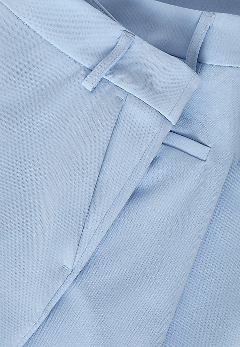 STYLISH LADIES’ WIDE LEG TROUSERS - ZARIANA 2 BLUE 2