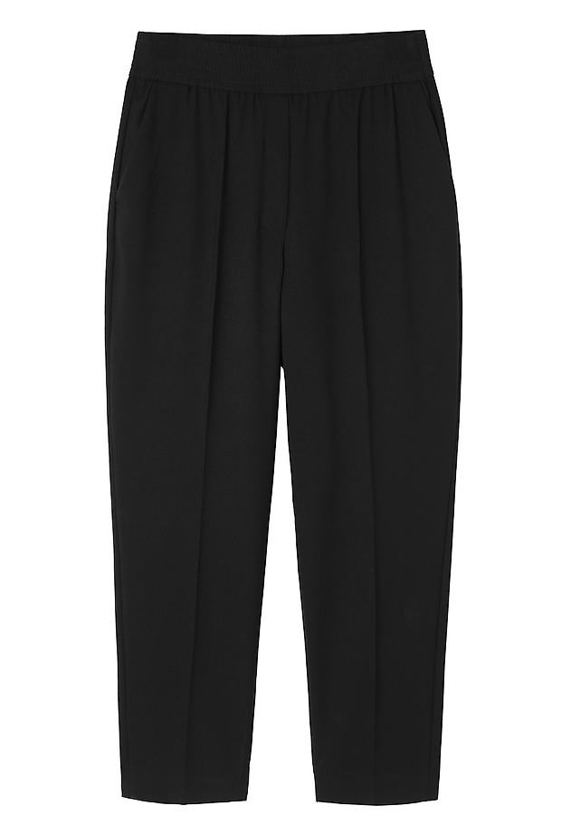 TKANÉ NOHAVICE S ELASTICKÝM PÁSOM - MILTI TKANÉ NOHAVICE S ELASTICKÝM PÁSOM - MILTI ČIERNA 6