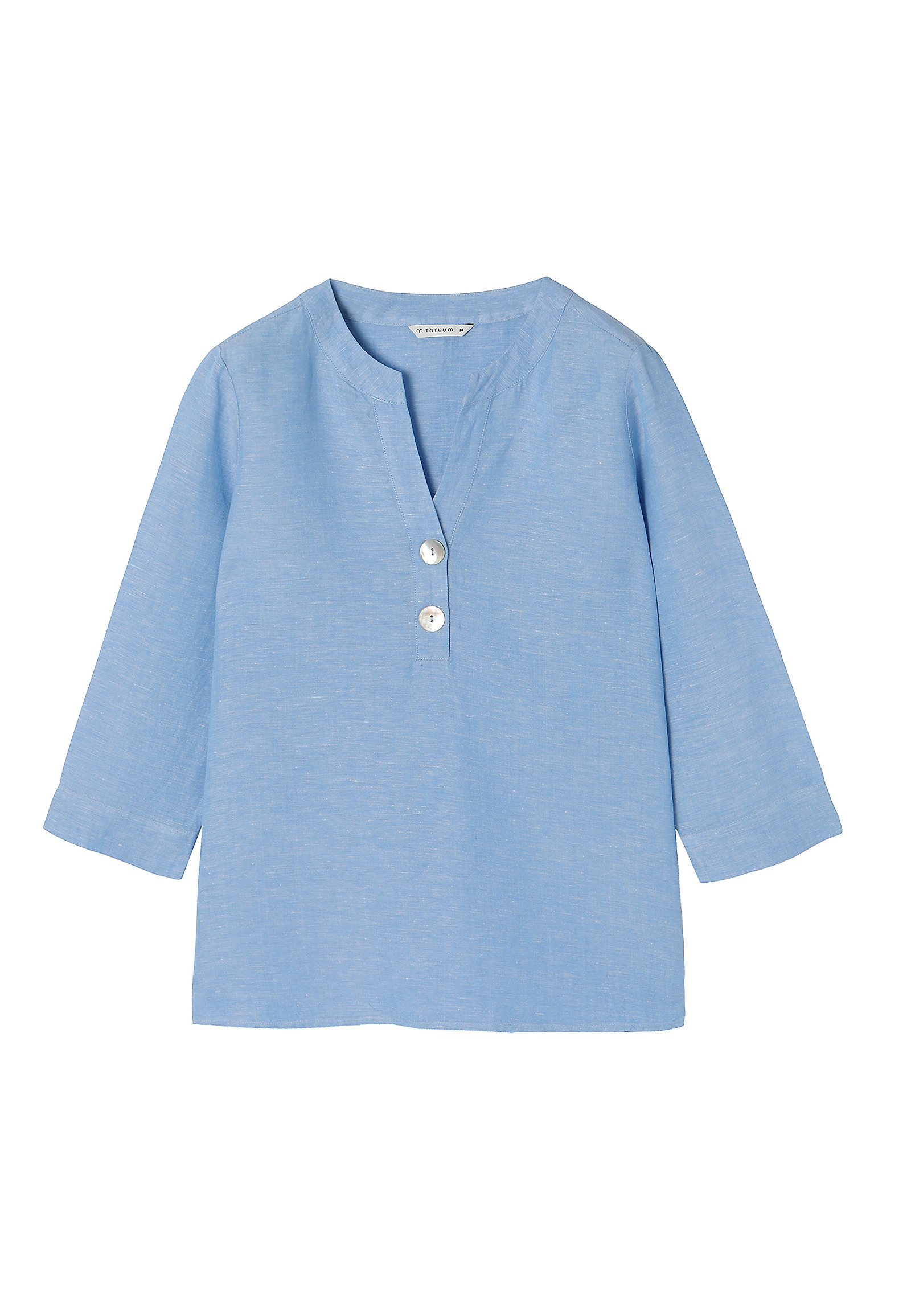 ŽENSKA BLUZA Z GUMBI ALMERA ŽENSKA BLUZA Z GUMBI ALMERA MODRA 88759