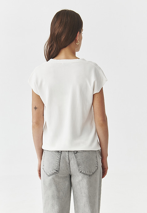 BLUZA IZ VISKOZNE PREJE - ITO 1 ECRU 2