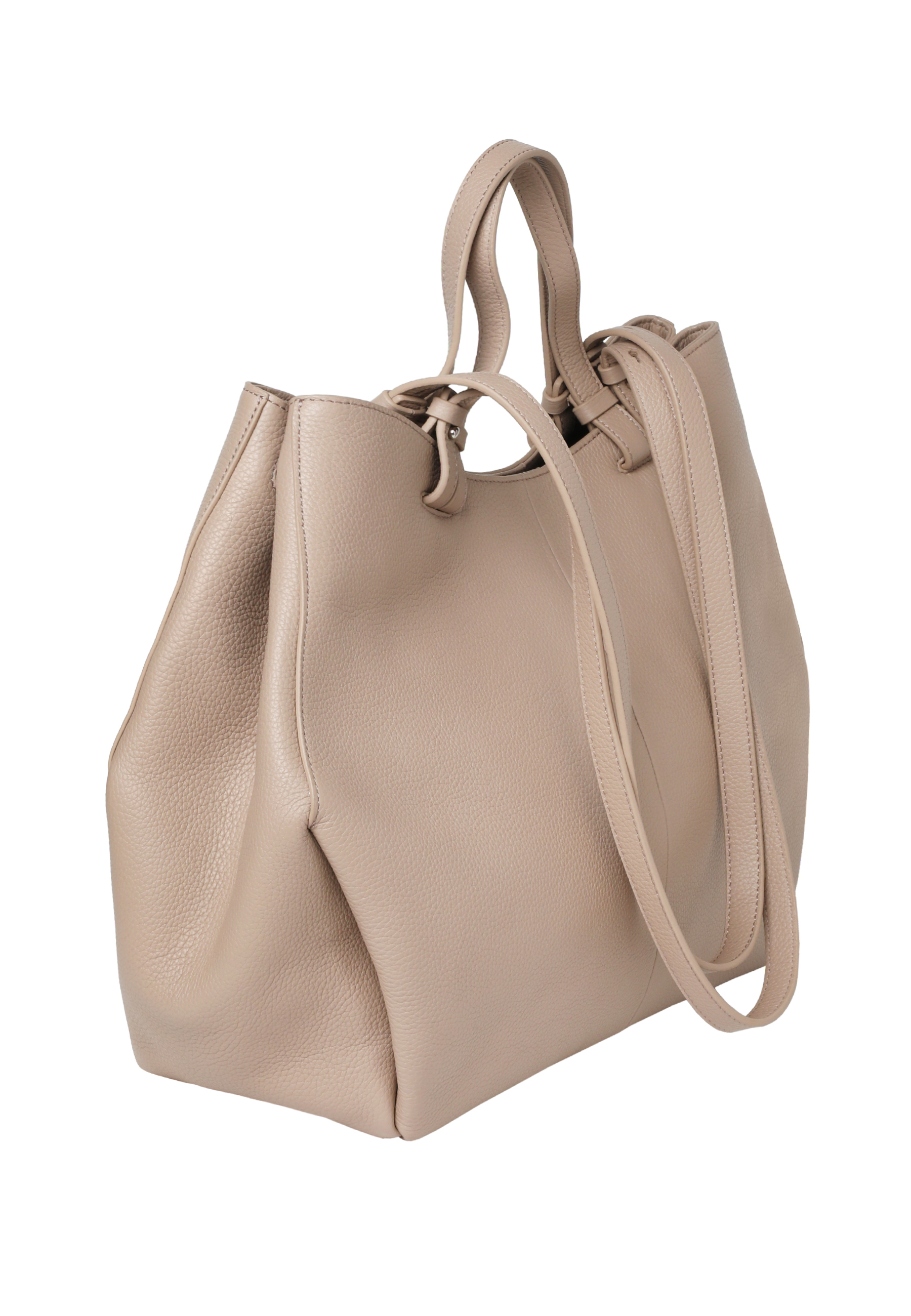 DÁMSKA KOŽENÁ KABELKA – LIVETTA BÉŽOVÁ 2