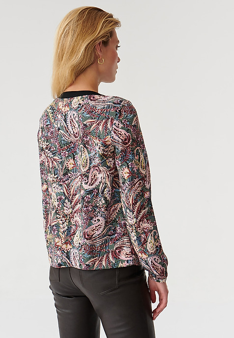 BLUZĂ CU MODEL DE DAMĂ LEJERĂ OSLO MULTICOLOR 2