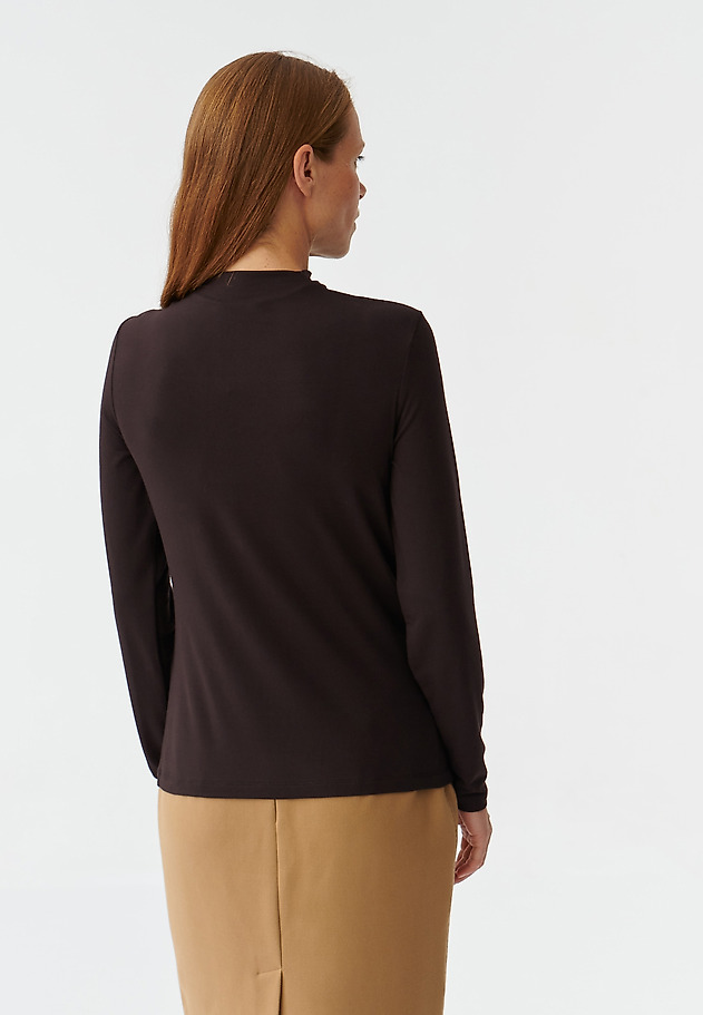 LADIES’ HALF TURTLENECK PLINO LADIES’ HALF TURTLENECK PLINO BROWN 4