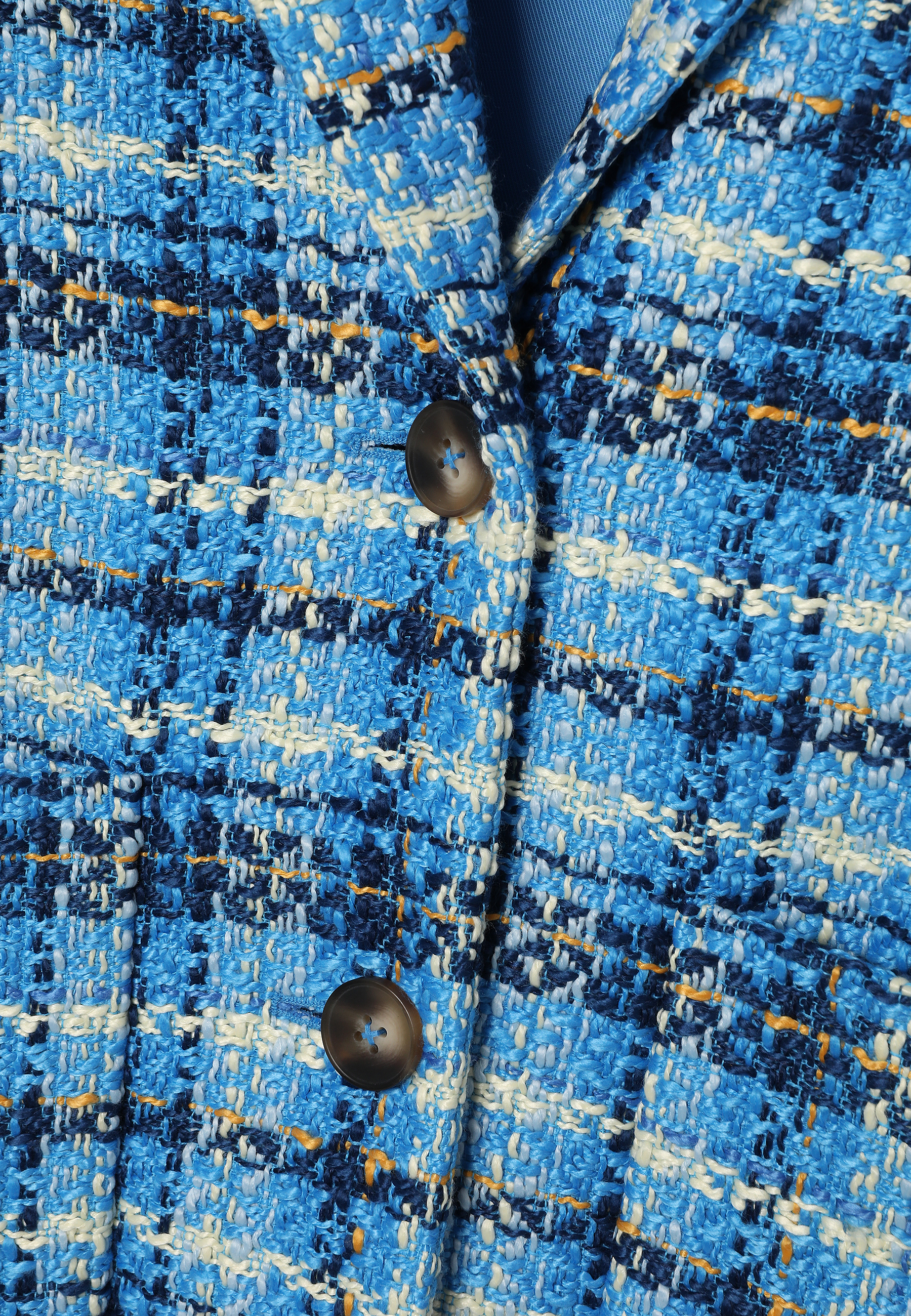 TKANINOWY PŁASZCZ W KRATKĘ - MORWIA